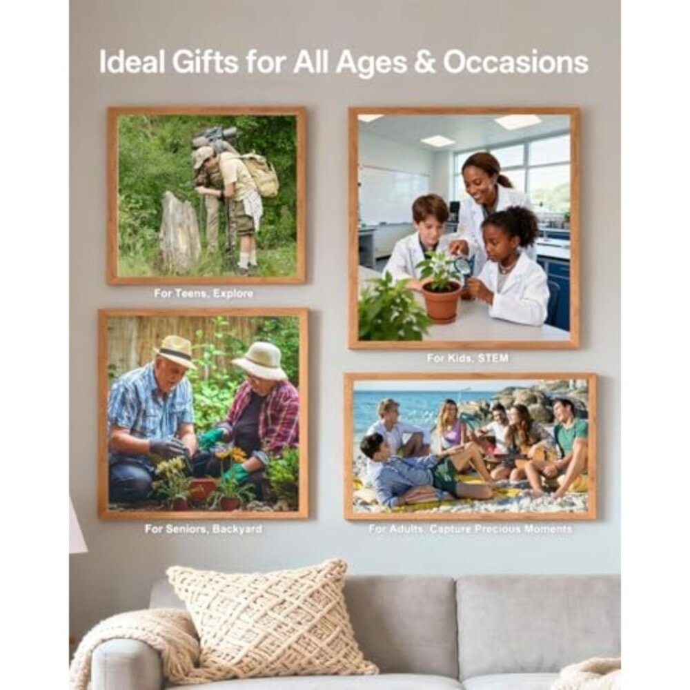 MicroCam X1 4K Digital Camera with 400X Microscope, True 4K Footage, Autofocus, - Picture 6 of 7